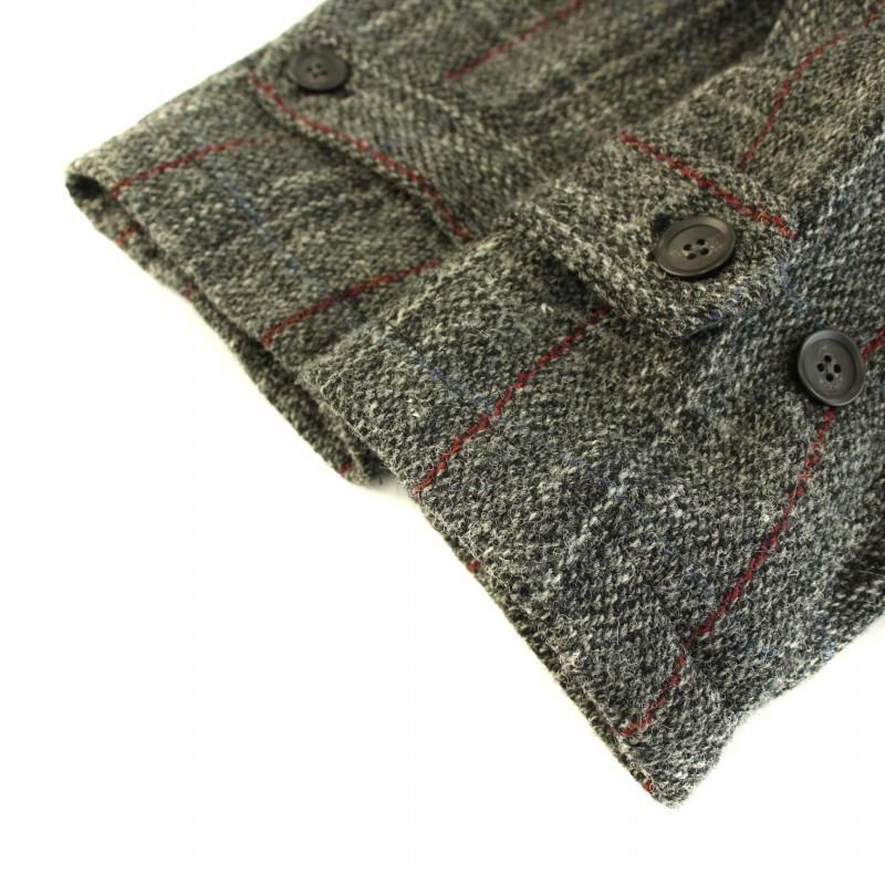 Harris Tweed ハリスツイード　rosso コート　チェック　高級 Harris Tweed ハリスツイード rosso コート チェック 高級