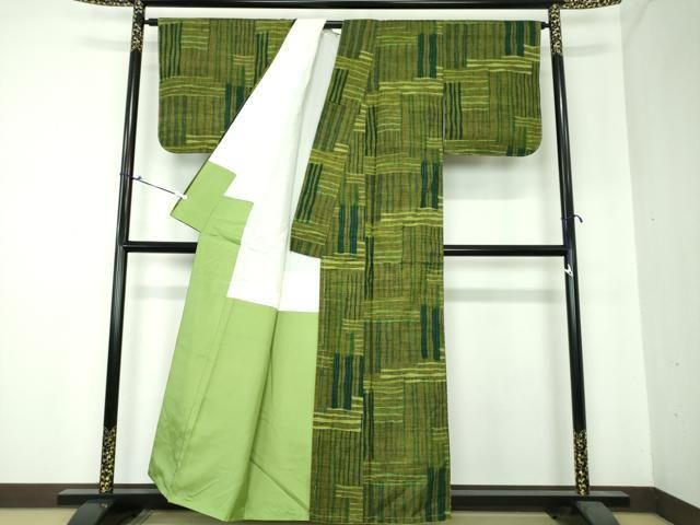 平和屋着物●上質な紬　変わり格子　正絹　逸品　未使用　DAAS3837ps 平和屋着物○上質な紬 変わり格子 正絹 逸品 未使用 DAAS3837ps - メルカリ