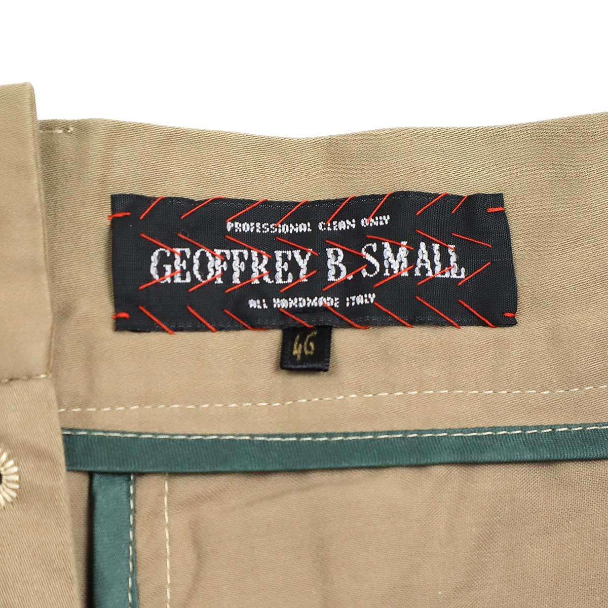 GEOFFREY B.SMALL ジェフリービースモール ワイドテーパードチノ