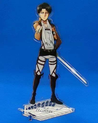 中古】アクリルスタンド・アクリルパネル リヴァイ アクリルフィギュア