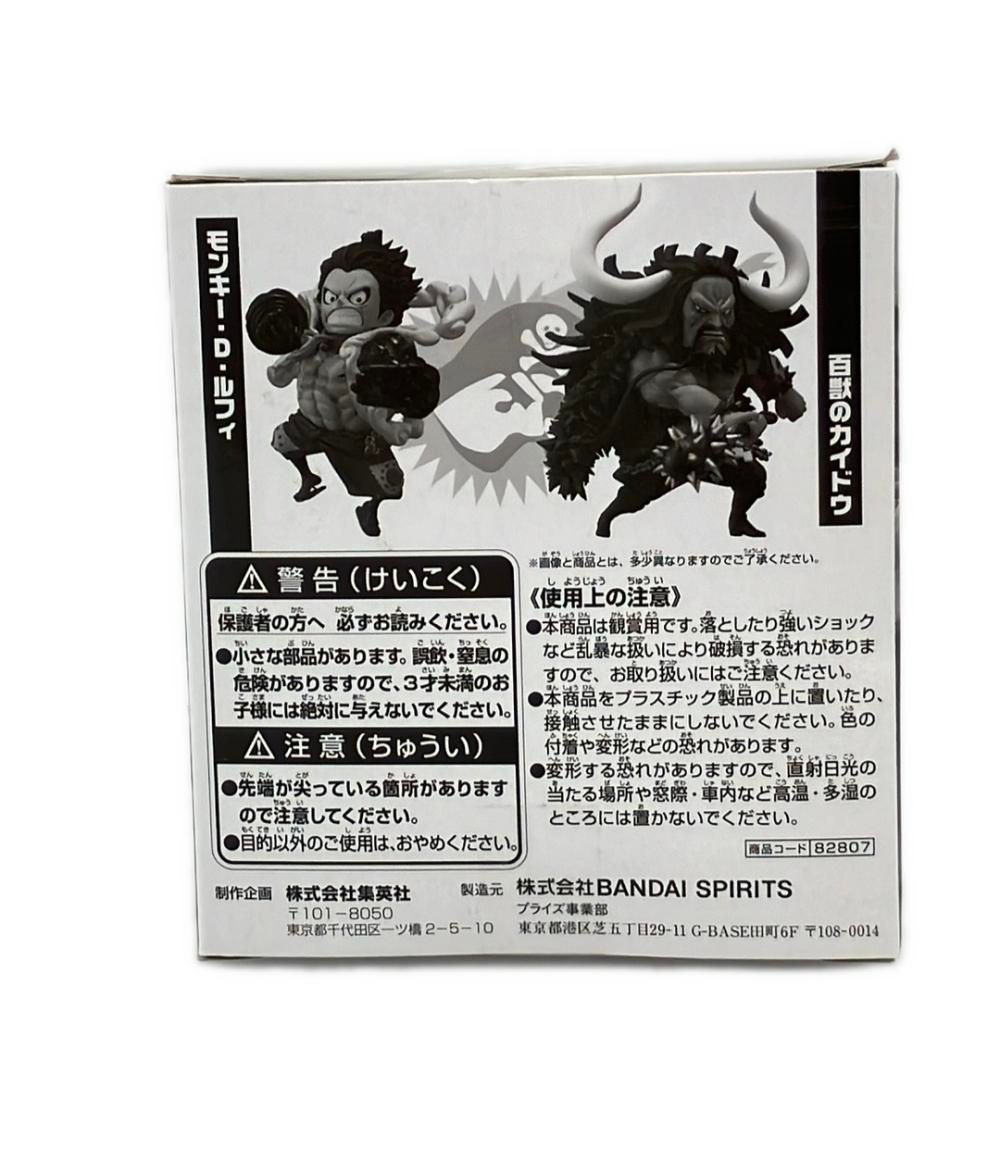 【中古】 美品 ONE PIECE モンキーDルフィ&百獣のカイドウ バンダイ 週刊少年ジャンプ ワールドコレクタブル フィギュア 美品 ONE PIECE モンキーDルフィ&百獣のカイドウ バンダイ 週刊