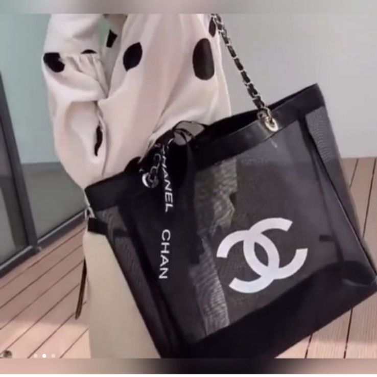 値下げ！ シャネル CHANEL ノベルティ メッシュトート ポーチ セット