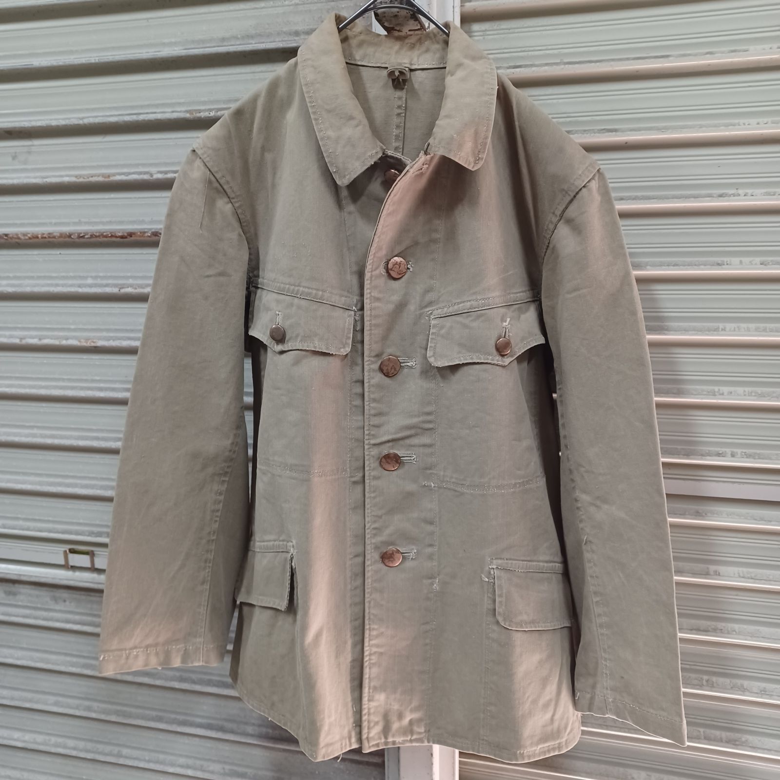希少【JAPAN VINTAGE】40`s旧日本軍 九八式軍衣 コットンミリタリー
