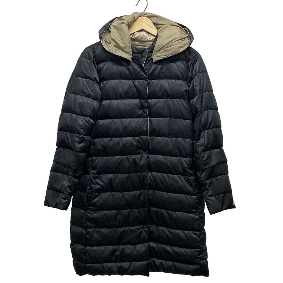 S Max Mara マックスマーラ ダウンコート サイズ36 S レディース - ベージュ フード着脱可|長袖|冬