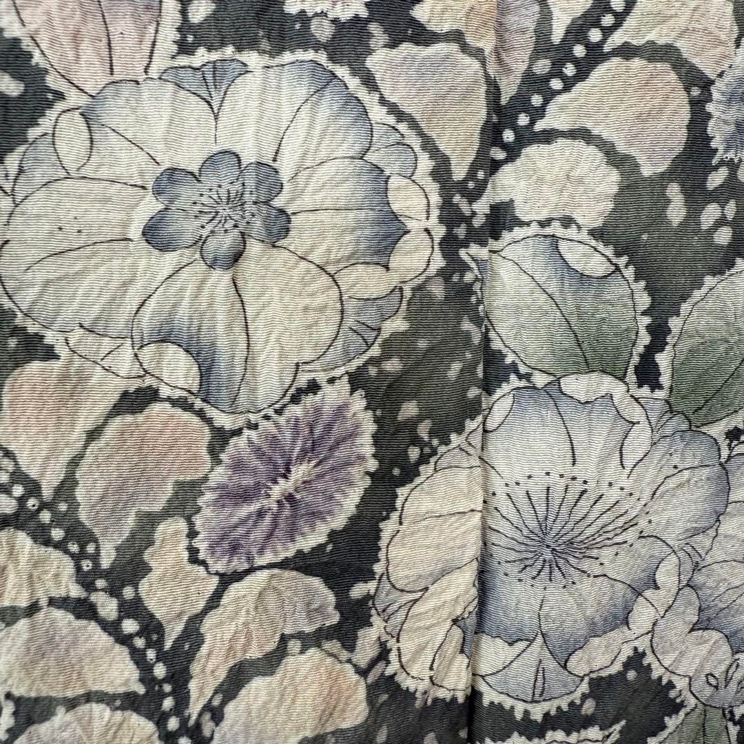 超美品 辻ヶ花 訪問着 広襟 正絹 袷 着物 171 セール 現代 トール