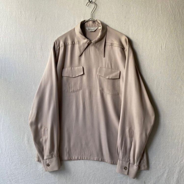ジン様専用】50s USA vintage レーヨン ギャバジン プルオーバー 
