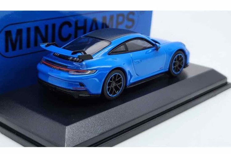 911 GT3 992 シャークブルー 1/43 スケール ミニチャンプス 9) Porsche 911 (992) GT3 2021 Shark Blue 1:43 Minichamps