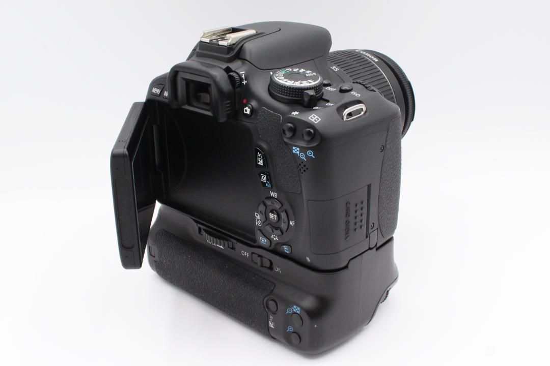 美品】バッテリーグリップ付 長時間撮影OK✨ キヤノン Canon