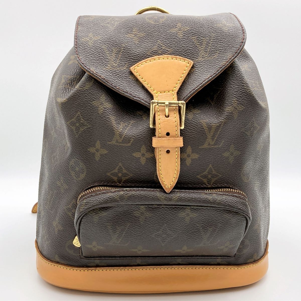 安いお得中美品 ルイヴィトン LOUIS VUITTON サック ショッピング トートバッグ ショルダー モノグラム レザー M51108 93AC601 ショルダーバッグ