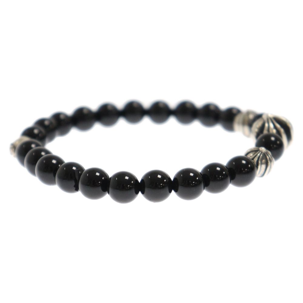 クロムハーツ 8mm BEAD/8mmビーズブレス BEAD8mmブラックトルマリン