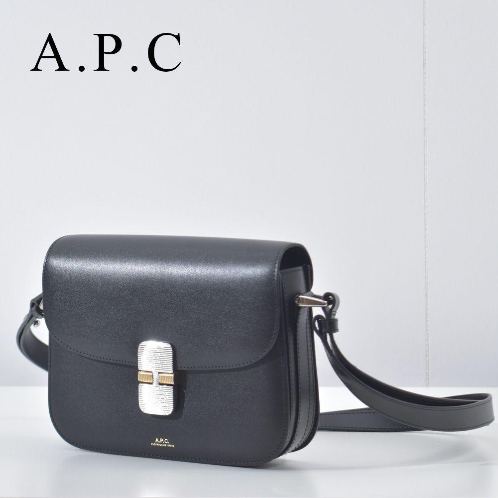 アーペーセー バッグ ショルダーバッグ グレイス grace スモール レディース ブランド レザー ブラック A.P.C PXBTQ G61413