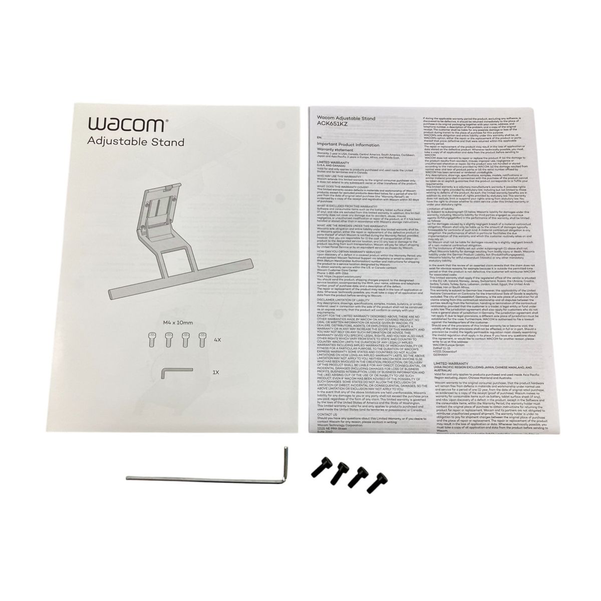 Wacom ワコム ACK651KZ Adjustable Stand アジャスタブル