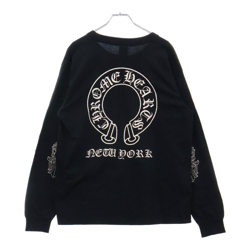 CHROME HEARTS (クロムハーツ) OLD NEW YORK Horseshoe L/S Tee 
