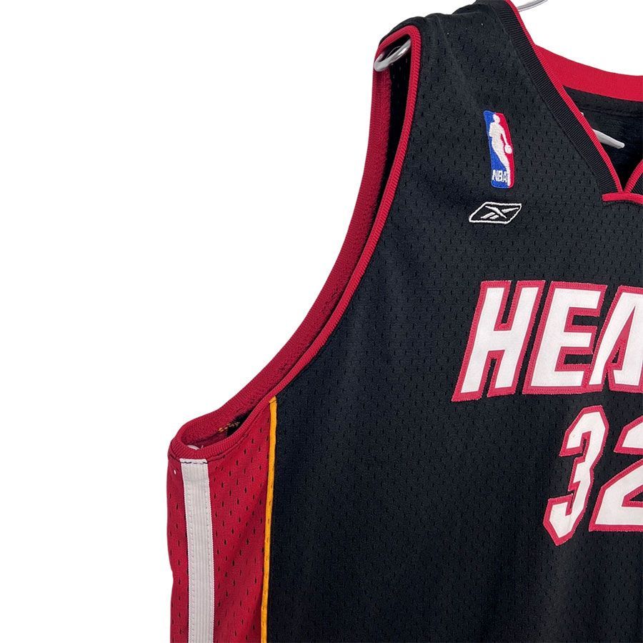 当社の リーボックReebokマイアミ・ヒートNBAバスケゲームシャツタンク ウェア