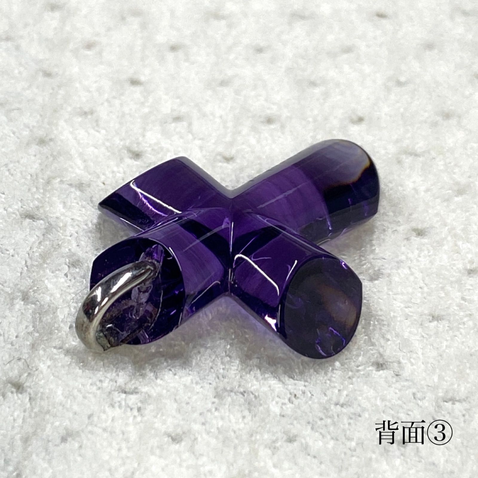 美品☆ Baccarat バカラ エデン クロス ネックレス トップのみ 