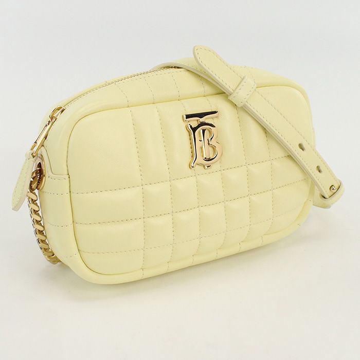 BURBERRY ローラ ミニ カメラバッグ 8066149【ランク：A】 BURBERRY バーバリー ローラ ミニ カメラバッグ 8066149 斜め
