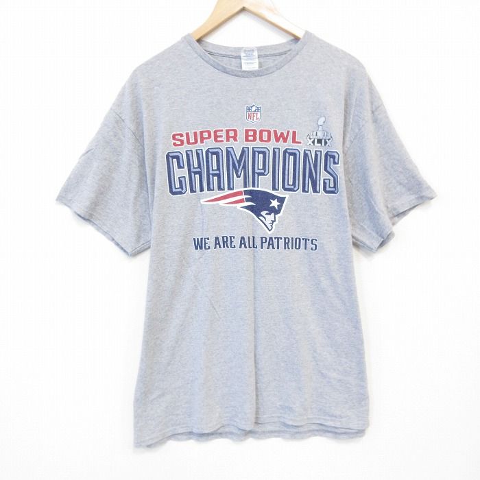 XL/古着 半袖 Tシャツ メンズ NFL ニューイングランド