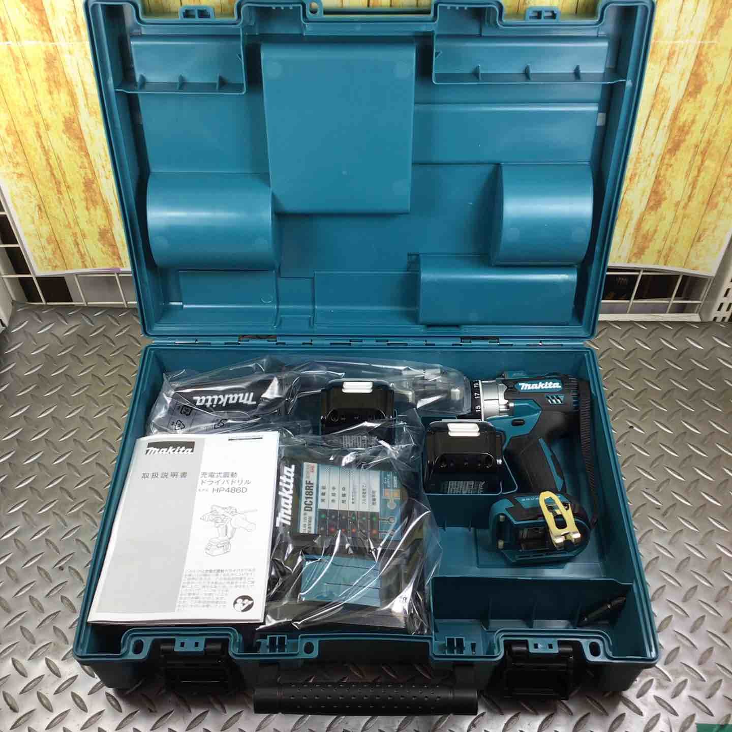 マキタ makita コードレス振動ドリルドライバー HP486DRGX 川崎店