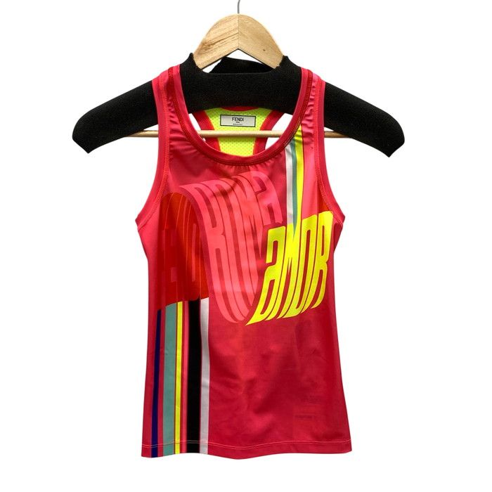 品 FENDI フェンディ タンクトップ トップス ブランド 古着 170-251004-gm-21-fuz