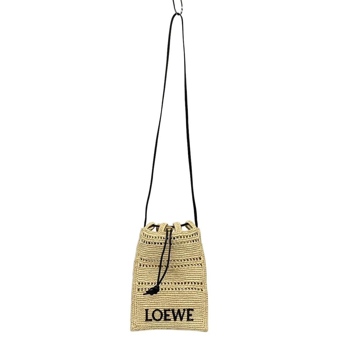 Sakado Express LOEWE ドロストリング バケットバッグ LOEWE（ロエベ）の「ドローストリング バケットバッグ（ヤシの葉