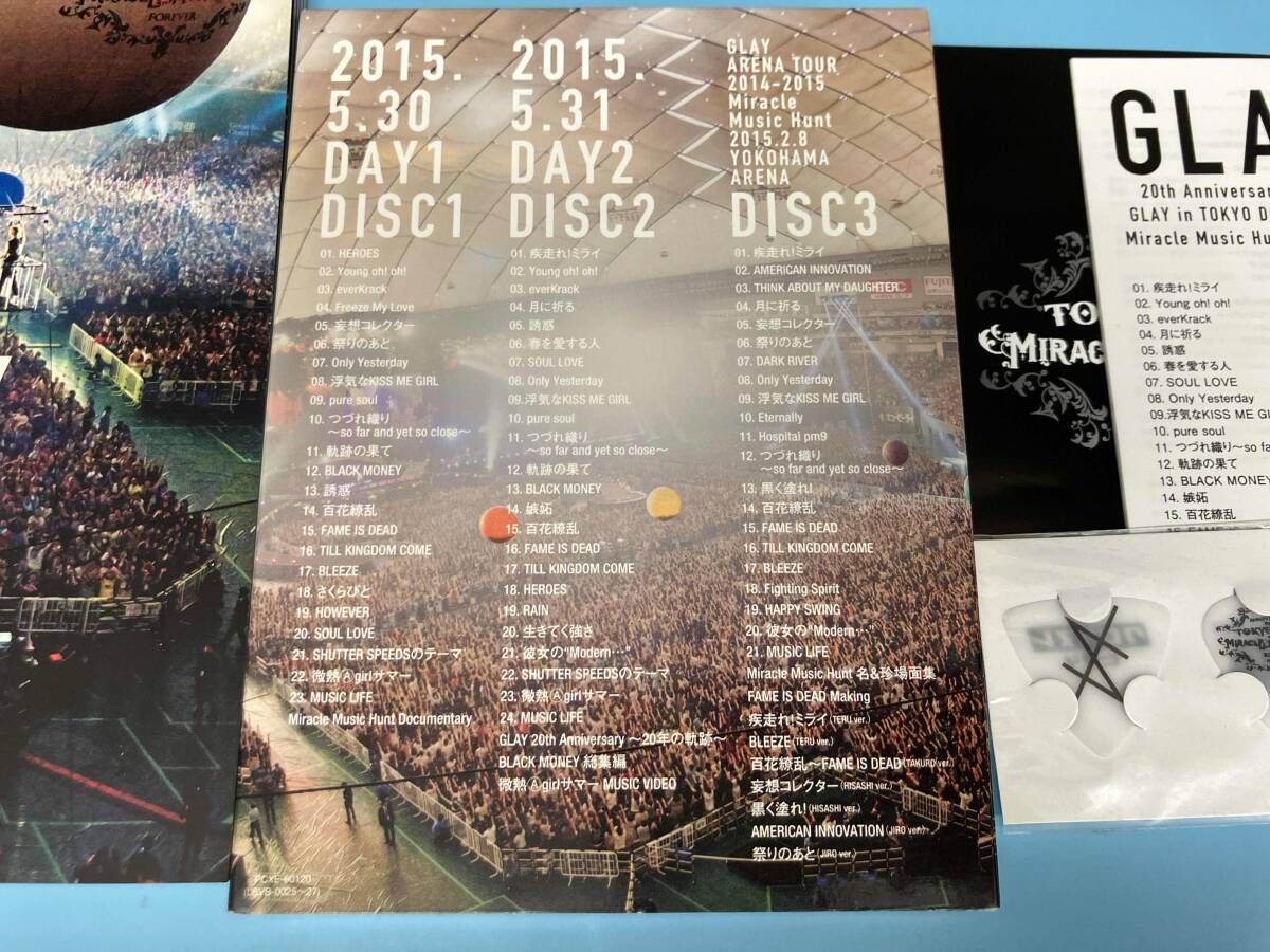 ブルーレイ 20th Anniversary Final GLAY in TOKYO DOME 2015 Miracle