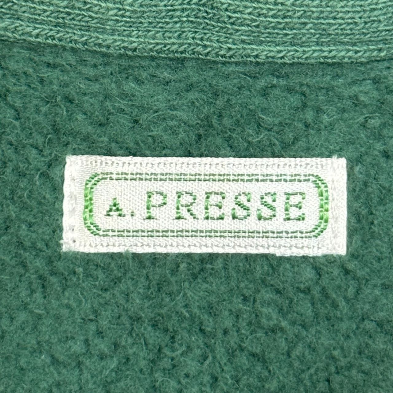定価39600円 新品 A.PRESSE 24SS Vintage Half Zip Sweat Shirt 
