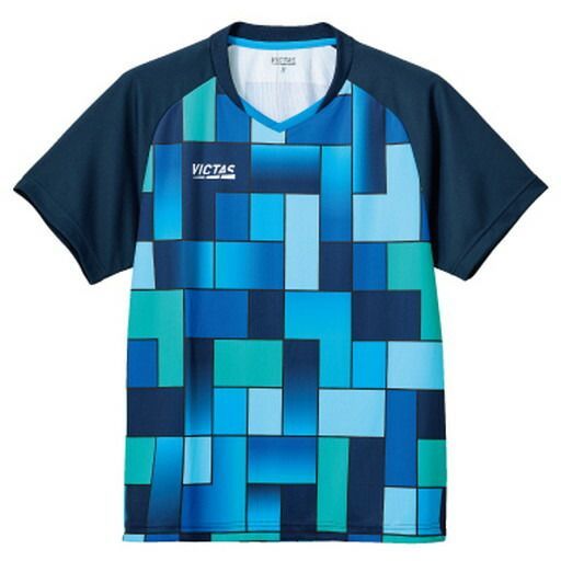 ヴィクタス パズル　ゲームシャツ　ネイビー　ＸＬ ネイビー XL