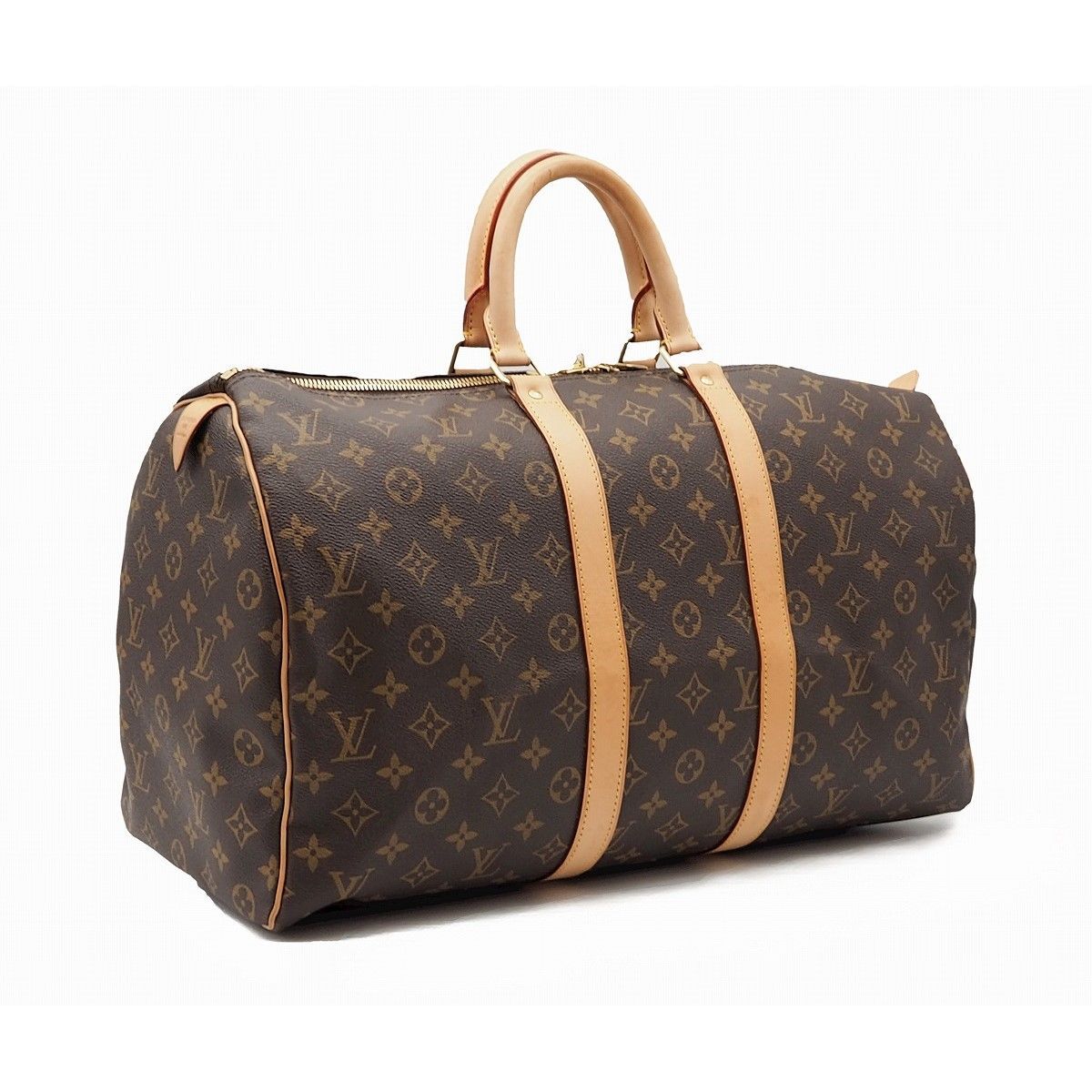 中古】LOUIS VUITTON ルイ ヴィトン キーポル 45 モノグラム