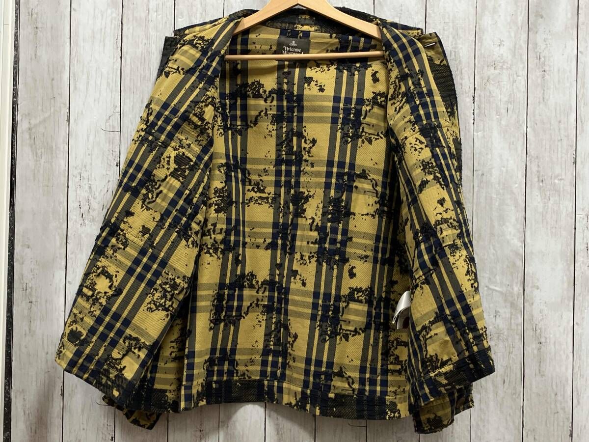 Vivienne Westwood MAN ヴィヴィアンウエストウッドマン 22 SS POWDER PRINT セットアップ VW-WR-79159 VW-V 1-80107 サイズ46 M