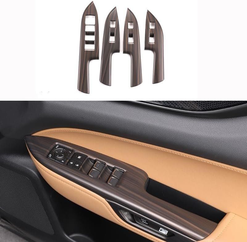 レクサスNX 20系 ドアスイッチカバー パワーウィンドウパネル NX250 NX350 NX350h NX450 車用 サイド ドア ドレスアップ