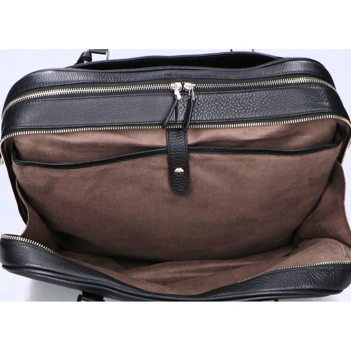 ペッレモルビダ ブリーフケース メイデンボヤージュ 2層 紺色 レザー