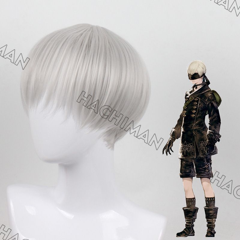 ニーア オートマタ コスプレ衣装 ウィッグ付き 9S コスプレ