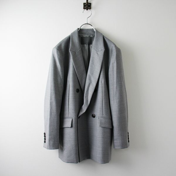 美品 uncrave アンクレイヴ カレンダードツイル ジャケット 1/グレー  