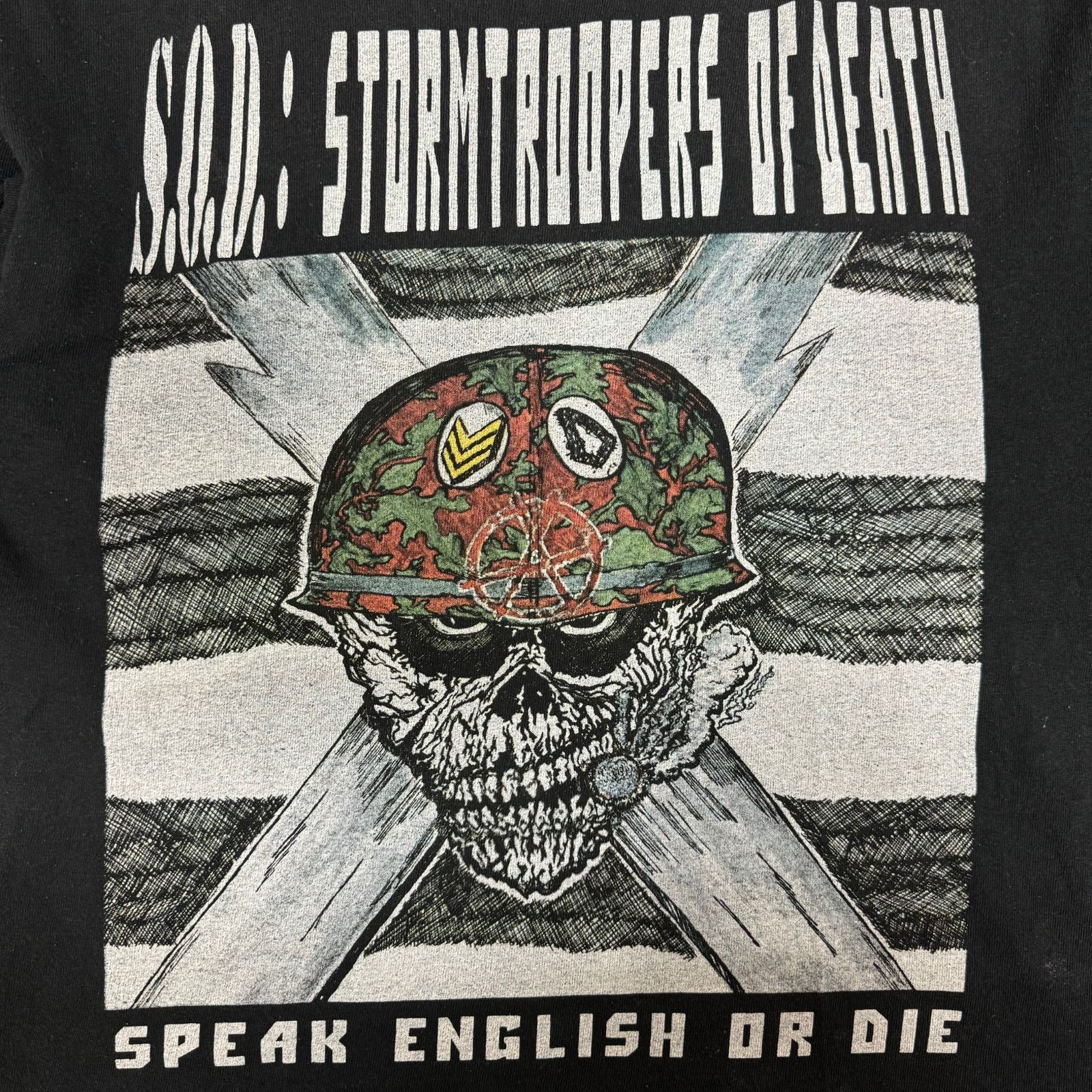 S.O.D. バンド Tシャツ 1997年製 ビンテージ ヴィンテージ S.O.D Tシャツ L 黒 古着 VINTAGE バンド バンT