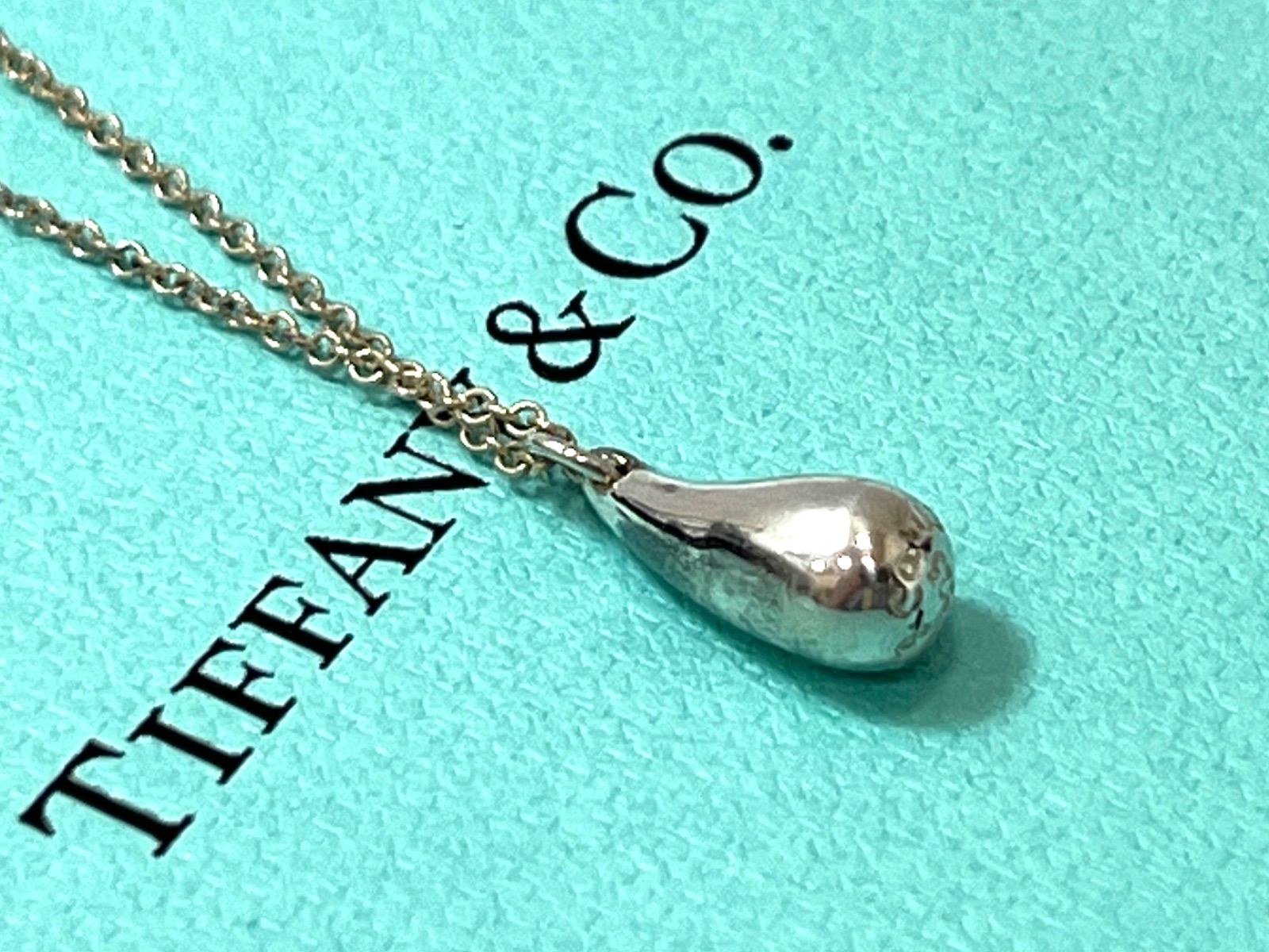 Tiffany & Co. ティファニー　ティアドロップ　ネックレス　925 ティファニー ティアドロップ ネックレス 925 - メルカリ