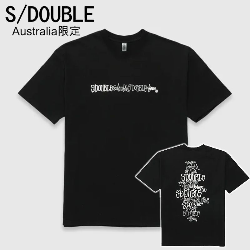 エスダブル Tシャツ AU限定 S/DOUBLE Script Stack T-Shirt 楽天市場】エスダブル Tシャツ S/Double AU限定 S/DOUBLE Shawn