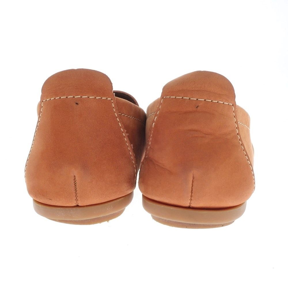 【中古】ハッシュパピー 525 hush puppies525 ヌバックレザー モカシンローファー オレンジブラウン【サイズ40】【メンズ】-4