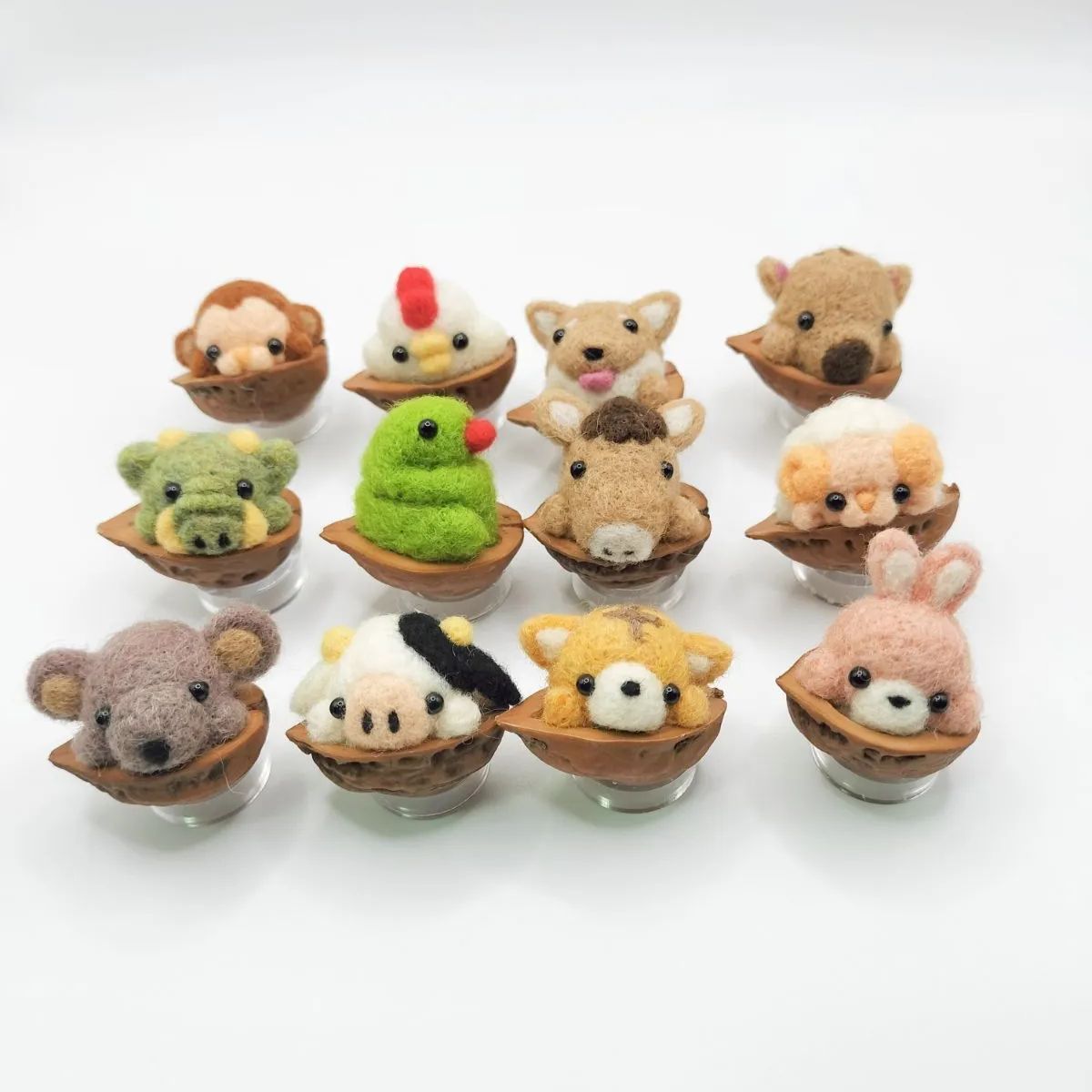 m*u様 riboさま　羊毛マスコット　アーティストベア　作家　りす　リス　ボン m*u様 riboさま 羊毛マスコット アーティストベア 作家 りす リス ボン