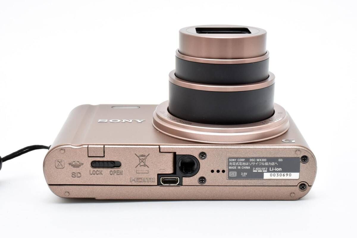 ☆良品☆ ソニー SONY Cyber-shot DSC-WX300 ブラウン