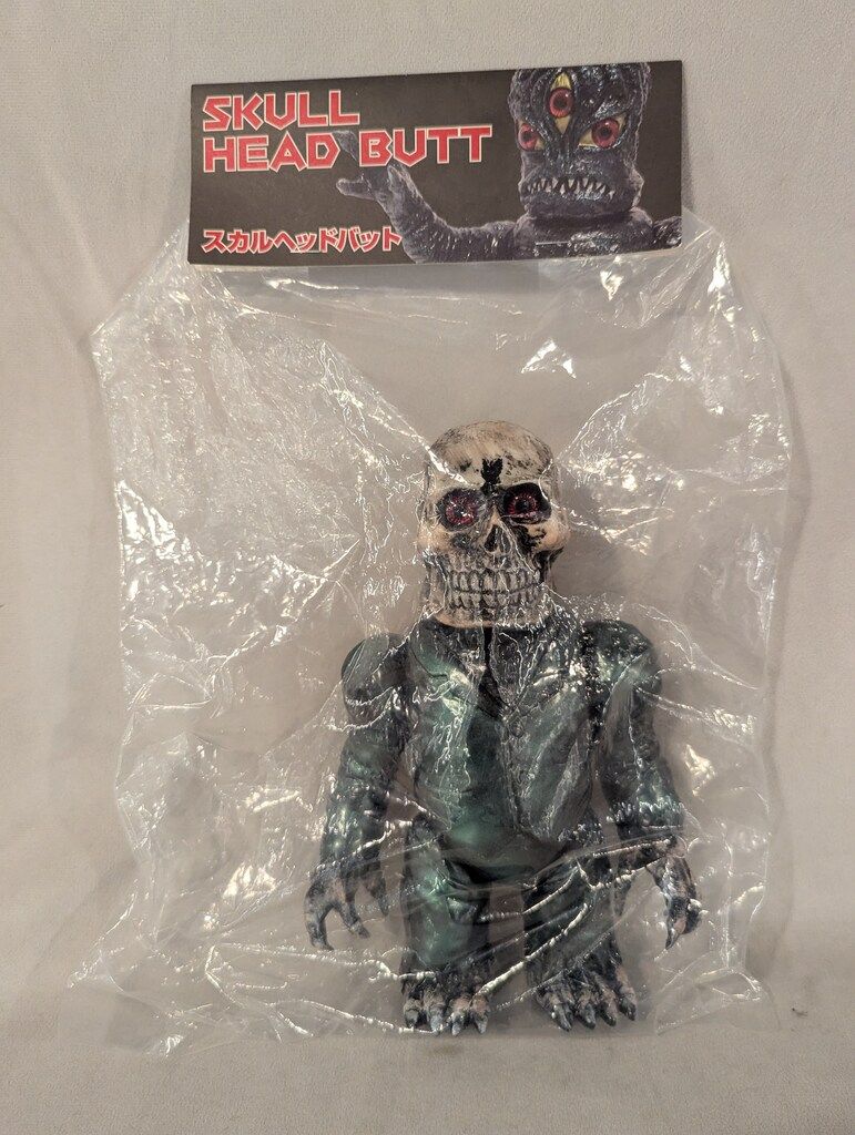 SKULL HEAD BUTT SKULLMAN-X FETISH3.5
