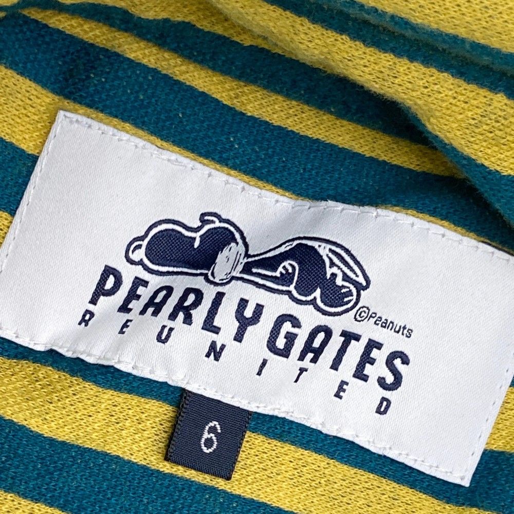 高質で安価 サイズ：6 PEARLY 長袖 ×PEANUTS パーリーゲイツ GATES ウエア