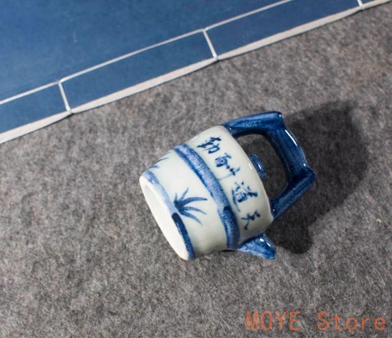 青磁満開片文房器 水滴 文房具 陶磁器 現代工芸品 美術品 装飾品
