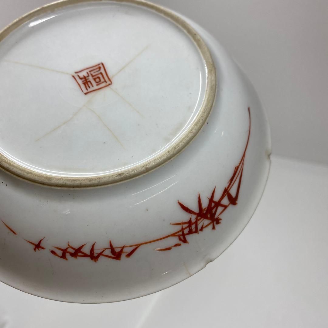 中国美術 十錦手中皿等2枚 直径14/21㎝ 東Y6-1218④ - メルカリ