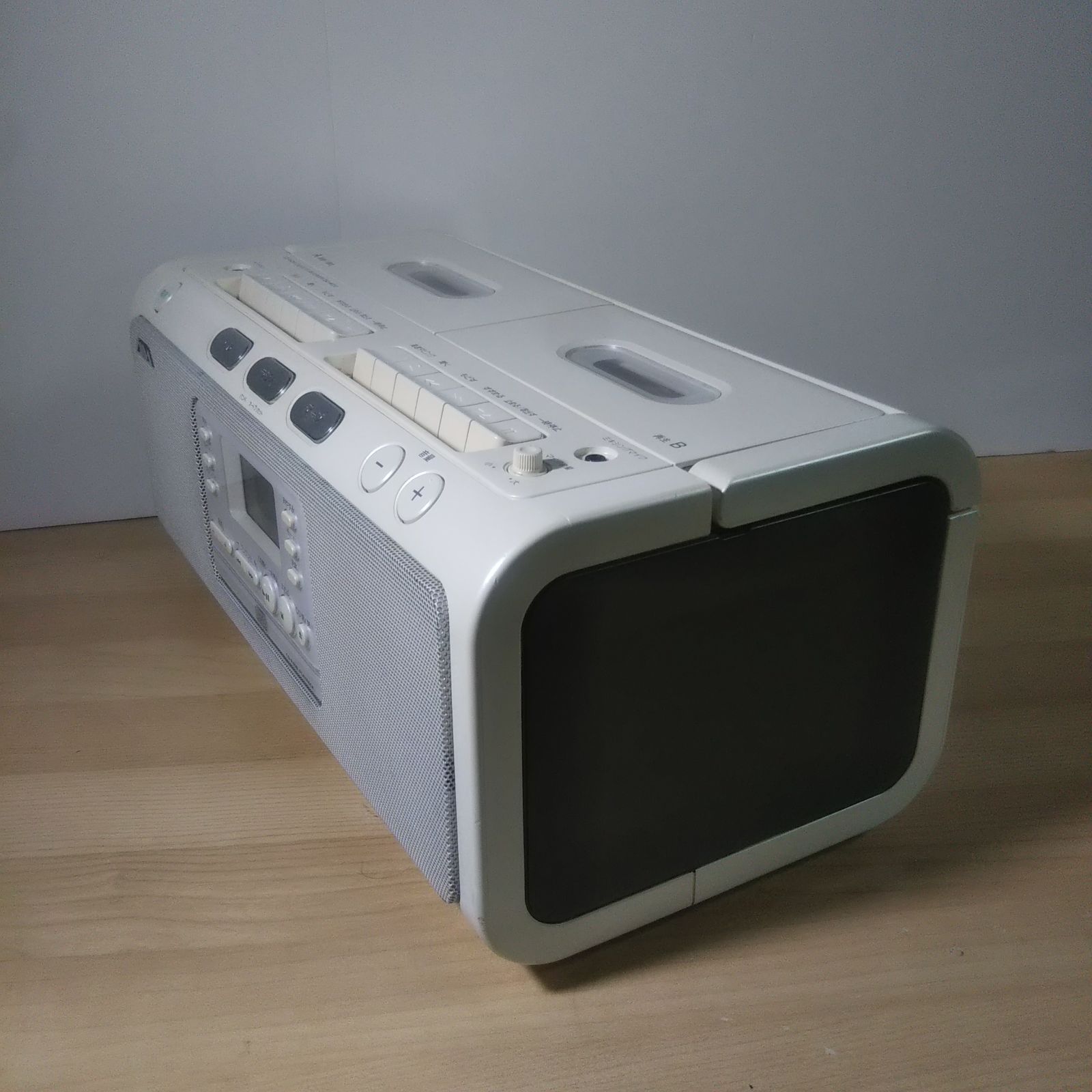AIWA CDラジオカセットレコーダー CSD-W330 2005年製 中古品 - メルカリ