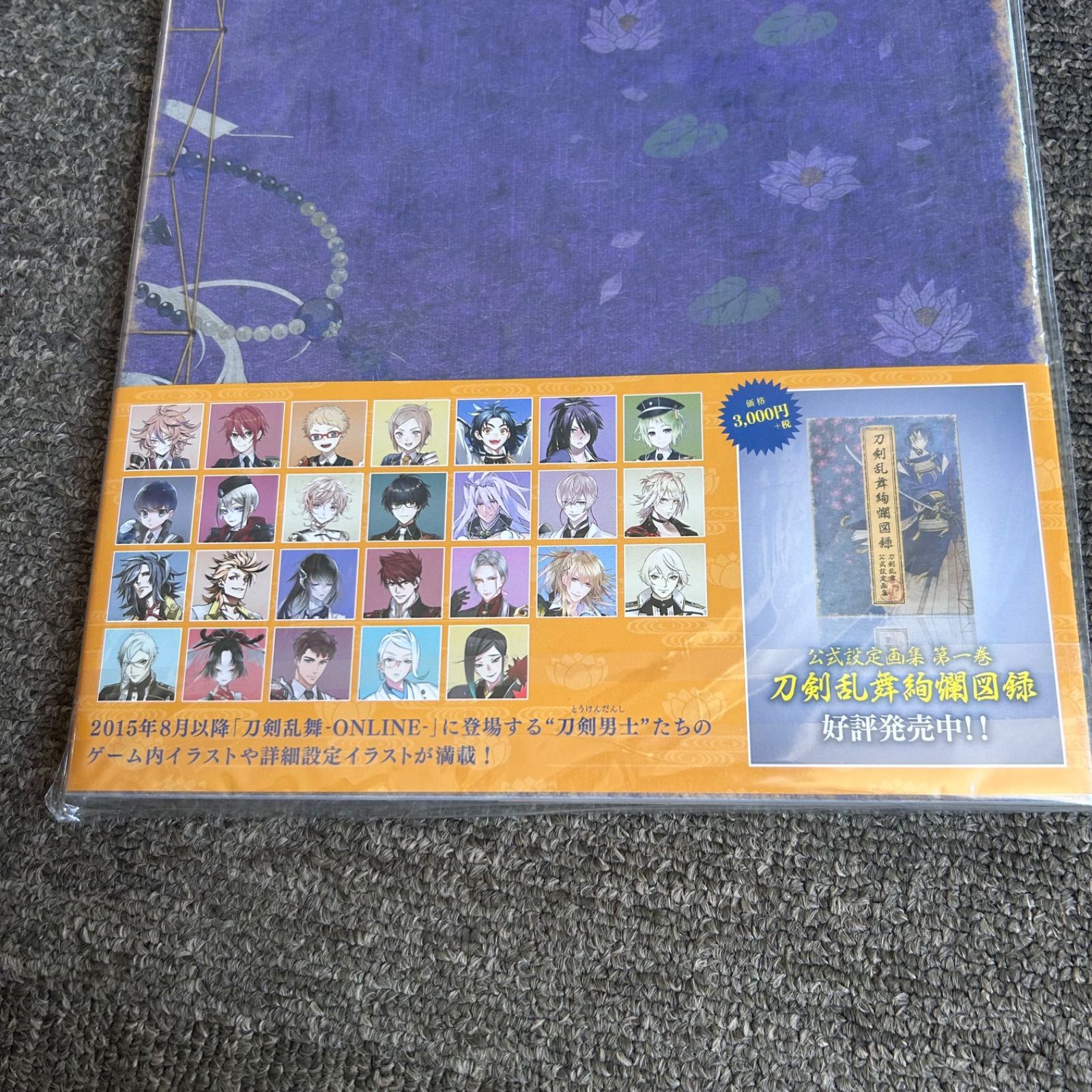 刀剣乱舞 公式設定画集 刀剣乱舞絢爛図録二 新品未使用未開封あり 刀剣 