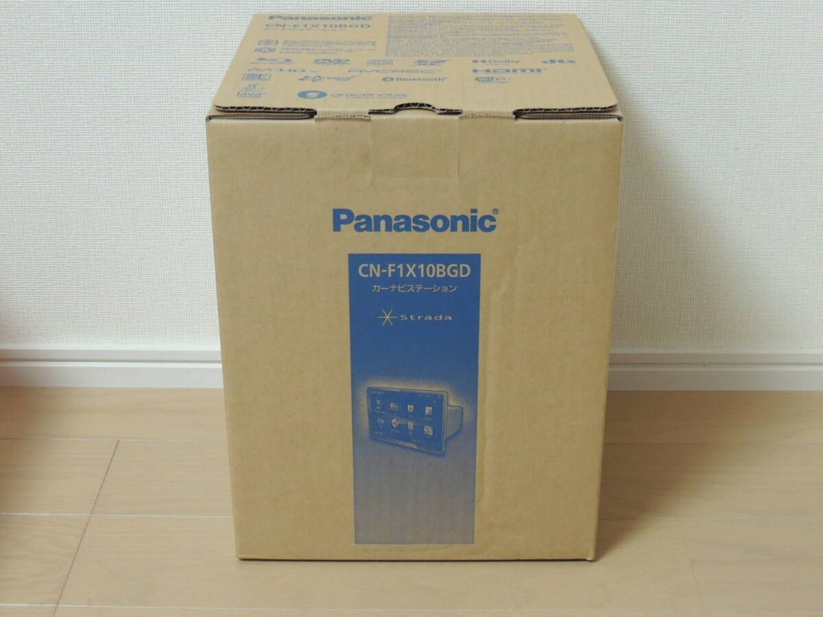 未使用新品 Panasonic パナソニック Strada ストラーダ CN-F1X10BGD 10V型大画面 カーナビ ブルーレイ対応 有機EL