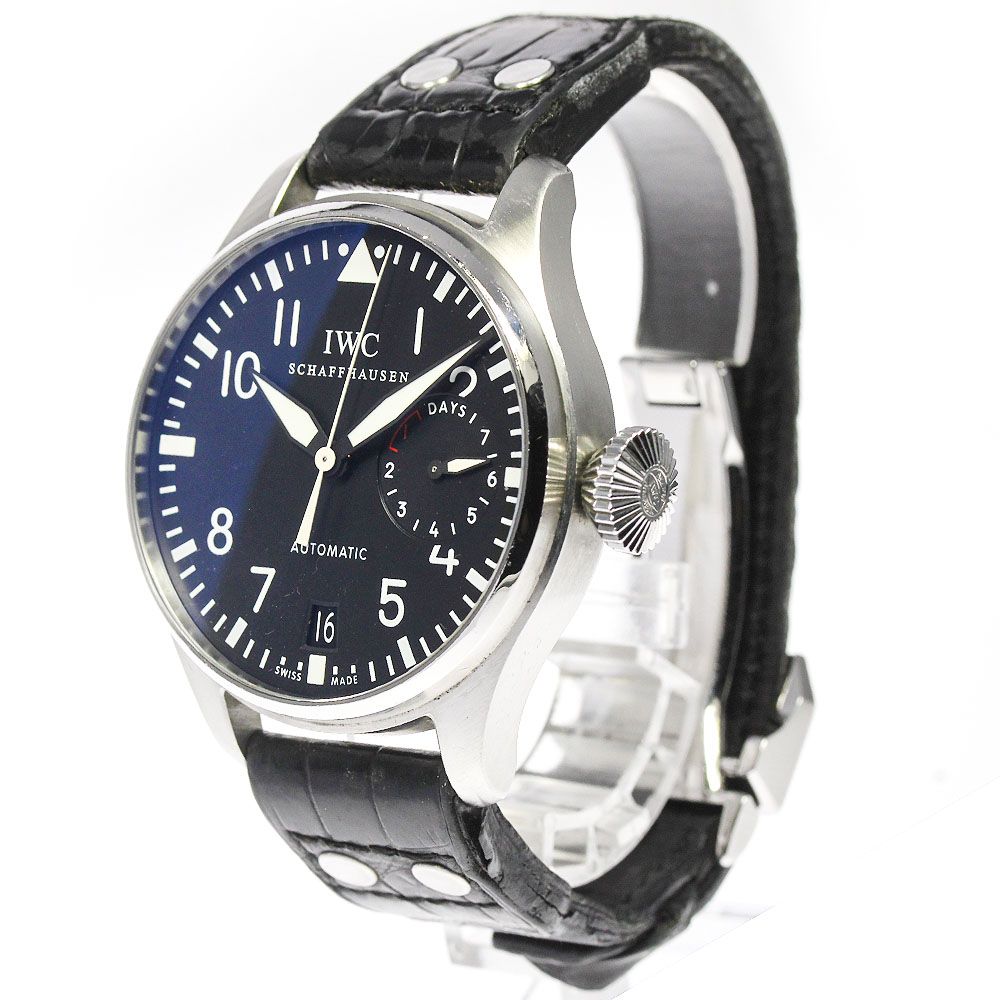 ★保証書付き【IWC SCHAFFHAUSEN】IWC ビッグパイロットウォッチ 7デイズ IW500401 自動巻き メンズ 腕時計_696314