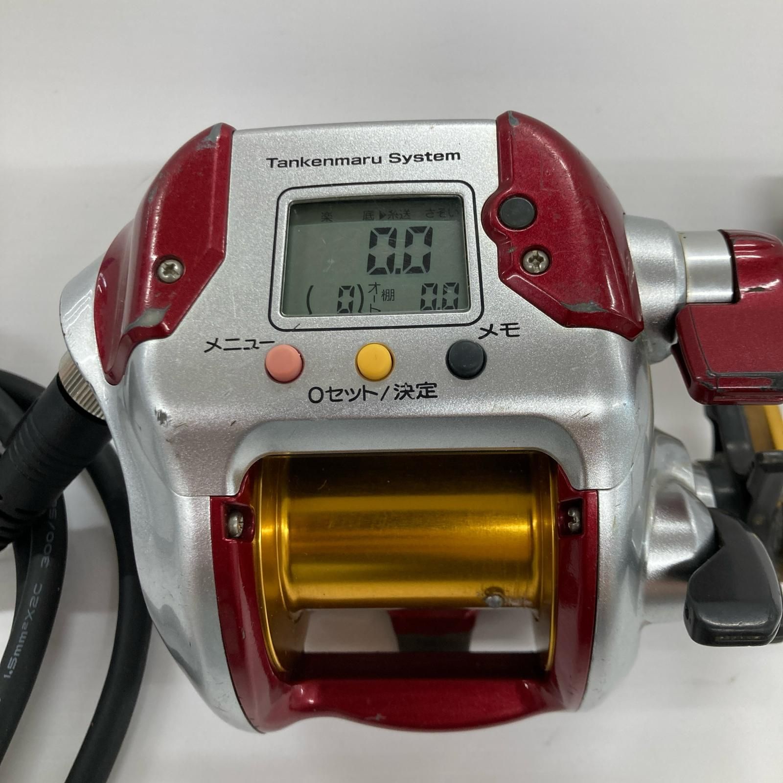 73　SHIMANO シマノ 08 電動丸 3000 プレイズ 本体のみ 中古品 (60) SHIMANO シマノ 08電動丸 3000プレイズ tankenmaru System 02314