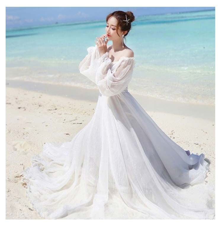 花嫁 ロングドレス