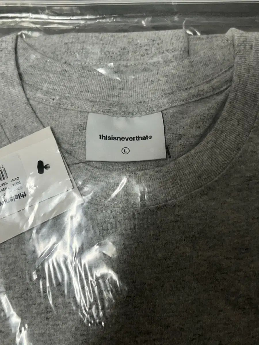 thisisneverthat(ディスイズネバーザット) onyx logo tee ヘザー